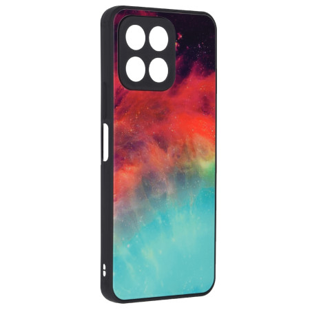 Husa pentru Honor X6 / X8 5G / 70 Lite, Tech Glass, Glaze, Fiery Ocean