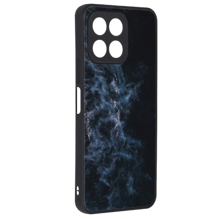 Husa pentru Honor X6 / X8 5G / 70 Lite, Tech Glass, Glaze, Blue Nebula