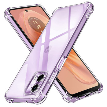 Husa Antisoc pentru Motorola Moto G24 Power, AirBag PRO, Clear