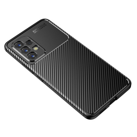 Husa pentru Samsung Galaxy A23 4G / A23 5G, CarbonFiber, Premium, Black