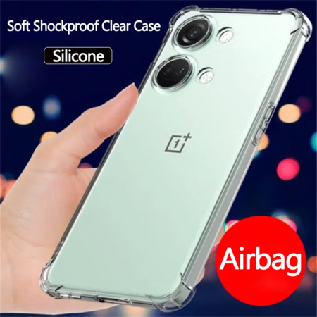 Husa Antisoc pentru OnePlus Nord CE4, AirBag PRO, Clear