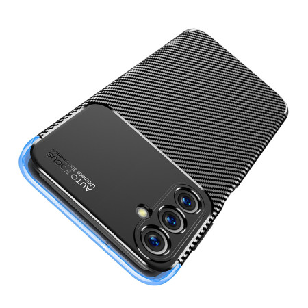 Husa pentru Samsung Galaxy A05s, CarbonFiber, Premium, Black