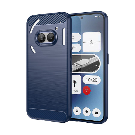 Husa Carbon pentru Nothing Phone (2a), Tech Protects, Blue