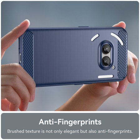 Husa Carbon pentru Nothing Phone (2a), Tech Protects, Blue