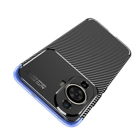 Husa pentru Huawei nova 11 / nova 12s, CarbonFiber, Premium, Black