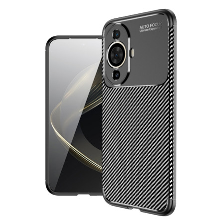Husa pentru Huawei nova 11 / nova 12s, CarbonFiber, Premium, Black
