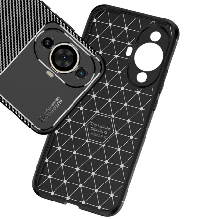 Husa pentru Huawei nova 11 / nova 12s, CarbonFiber, Premium, Black