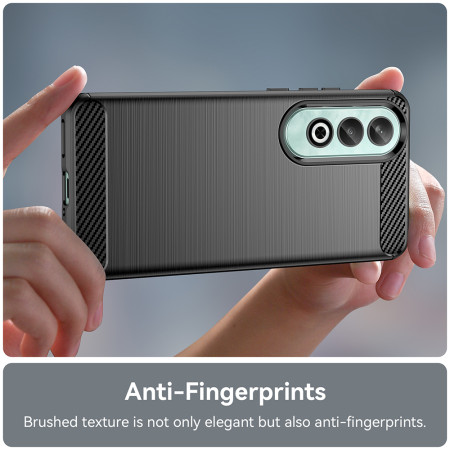 Husa Carbon pentru OnePlus Nord CE 4, Tech Protects, Black