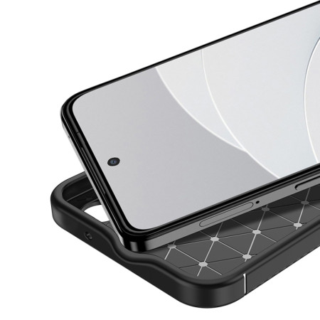 Husa pentru OnePlus Nord CE 3 Lite, CarbonFiber, Premium, Black