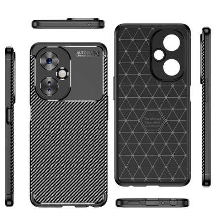 Husa pentru OnePlus Nord CE 3 Lite, CarbonFiber, Premium, Black