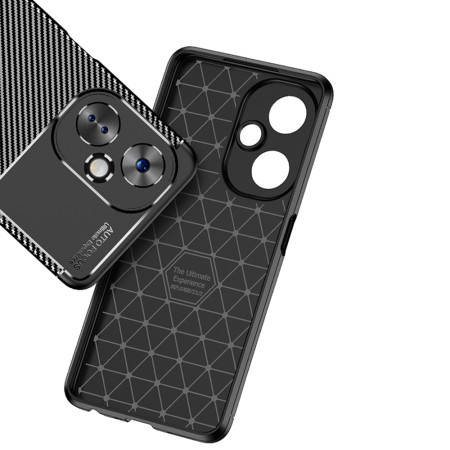 Husa pentru OnePlus Nord CE 3 Lite, CarbonFiber, Premium, Black