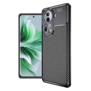 Husa pentru Oppo Reno 11 Pro, CarbonFiber, Black