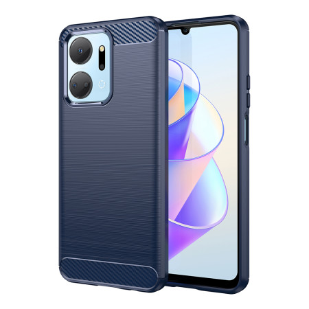 Husa Carbon pentru Honor X7a, Tech Protects, Blue
