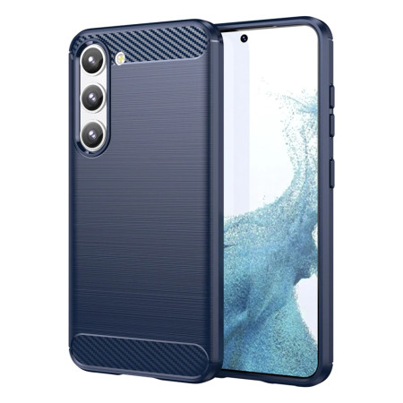 Husa Carbon pentru Samsung Galaxy S22 5G, Tech Protects, Blue