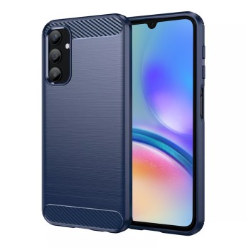 Husa Carbon pentru Samsung Galaxy A05s, Tech Protects, Blue