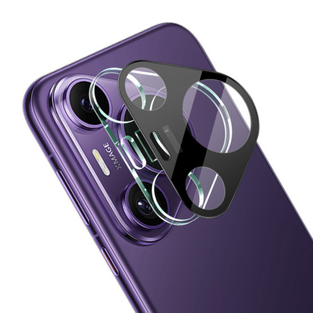 Folie Protectie Camera Huawei Pura 70 Pro - 9H Sticla Securizata, Anti Explozie, Protectie Zgarieturi, Negru