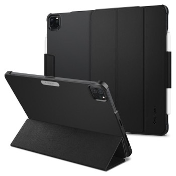Husa Smart Fold Plus compatibila cuiPad Air 4 / 5 (2020/2022) / iPad Pro 11 (2018 / 2020 / 2021 / 2022) HTPMAG - Black