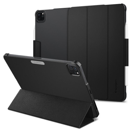 Husa Smart Fold Plus compatibila cuiPad Air 4 / 5 (2020/2022) / iPad Pro 11 (2018 / 2020 / 2021 / 2022) HTPMAG - Black
