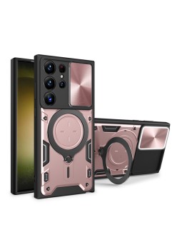 Husa pentru Samsung Galaxy S25 Ultra - Guard PRO Anti-Spy - Rose Gold