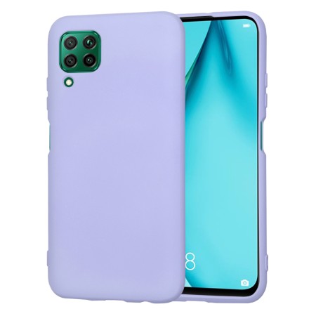 Husa Premium din Silicon pentru Huawei P40 Lite - SoftFlex, Microfibra, Light Purple