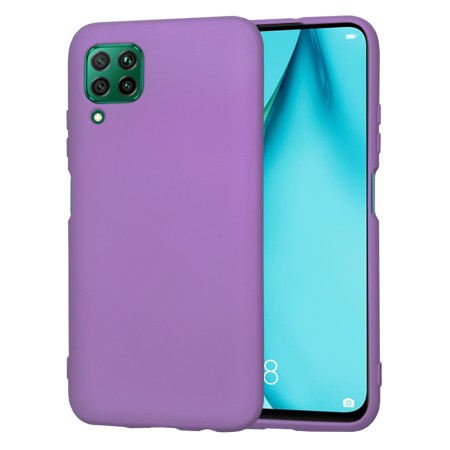 Husa Premium din Silicon pentru Huawei P40 Lite - SoftFlex, Microfibra, Purple