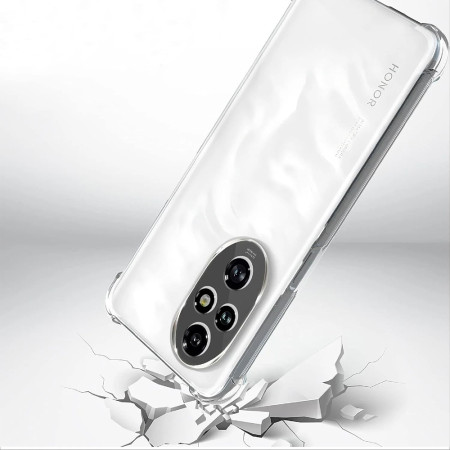 Husa Antisoc pentru Honor 200, AirBag PRO, Protectie Completa, Design Transparent