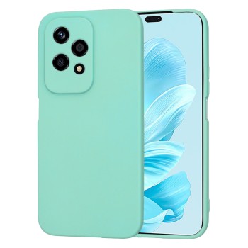 Husa Premium din Silicon pentru Honor 200 Lite - SoftFlex, Microfibra, Sea Blue