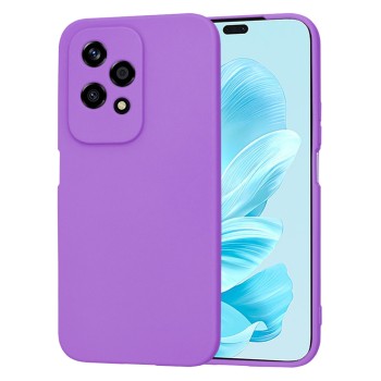 Husa Premium din Silicon pentru Honor 200 Lite - SoftFlex, Microfibra, Purple