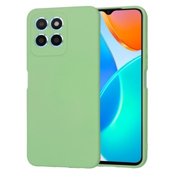 Husa Premium din Silicon pentru Honor X6 / X8 5G / 70 Lite - SoftFlex, Microfibra, Mint Green