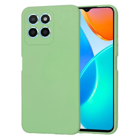 Husa Premium din Silicon pentru Honor X6 / X8 5G / 70 Lite - SoftFlex, Microfibra, Mint Green