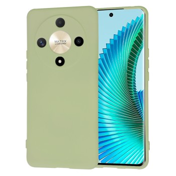 Husa Premium din Silicon pentru Honor Magic6 Lite - SoftFlex, Microfibra, Matcha