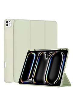 Husa tableta pentru iPad Pro 13 (2024), Flex Trifold, Matcha Green