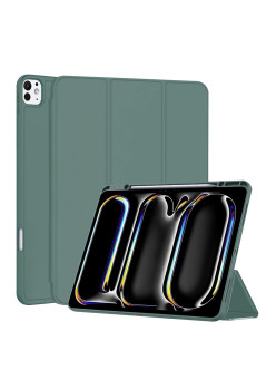 Husa tableta pentru iPad Pro 13 (2024), Flex Trifold, Green