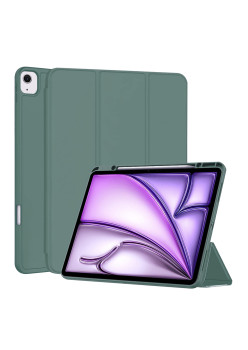 Husa tableta pentru iPad Air 13 (2024), Flex Trifold, Green