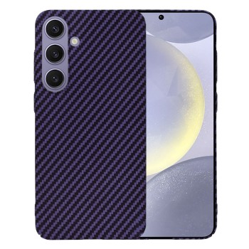 Husa Slim Carbon pentru Samsung Galaxy S24 Plus - Protectie Premium FiberShell, Purple