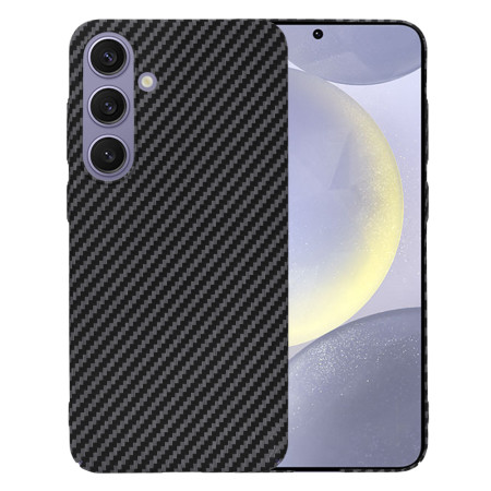 Husa Slim Carbon pentru Samsung Galaxy S24 Plus - Protectie Premium FiberShell, Black