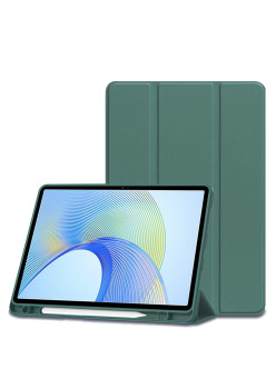 Husa tableta pentru Honor Pad X9 / X8 Pro, Flex Trifold, Auto Sleep/Wake, Green
