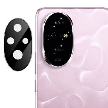 Folie Protectie Camera pentru Honor 200 - 9H Sticla Securizata, Anti Explozie, Negru