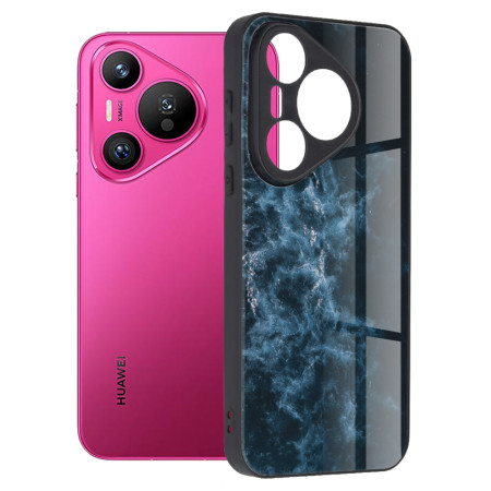 Husa pentru Huawei Pura 70 Premium ArmorTech - Protectie Maxima și Design Elegant, Blue Nebula