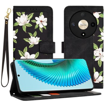 Husă FlipCraft pentru Honor Magic6 Lite - Protecție 360, Design Floral, Flowers of the Dawn