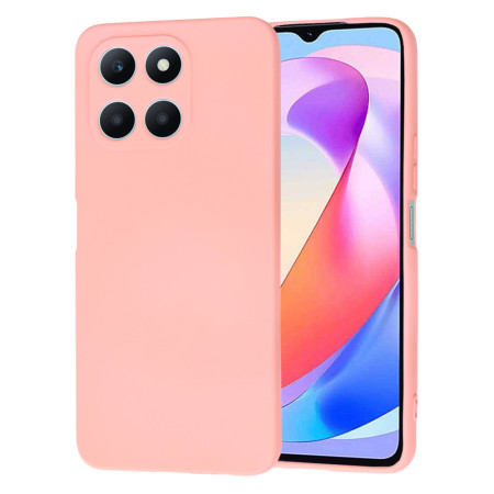 Husa Premium din Silicon pentru Honor X6a - SoftFlex, Microfibra, Chalk Pink
