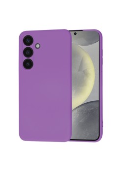 Husa pentru Samsung Galaxy S25 - SoftFlex, Microfibra in interior, Purple
