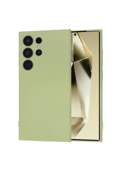 Husa pentru Samsung Galaxy S25 Ultra - SoftFlex, Microfibra in interior, Matcha