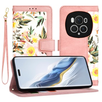 Husa FlipCraft pentru Honor Magic6 Pro - Protecție 360, Design Floral, Sweetheart Pink