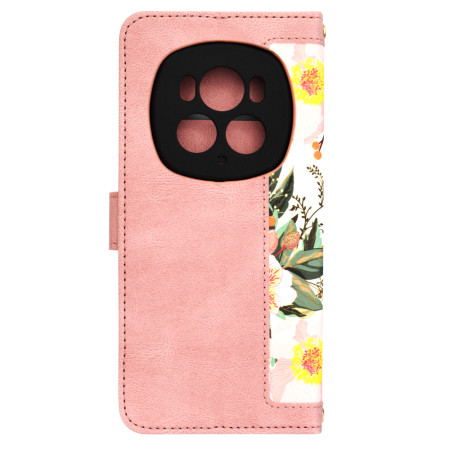 Husa FlipCraft pentru Honor Magic6 Pro - Protecție 360, Design Floral, Sweetheart Pink