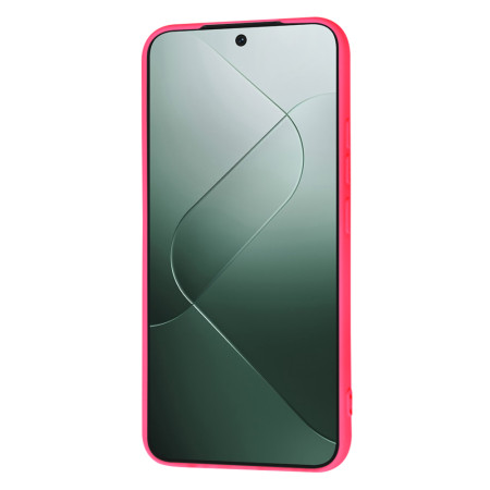 Husa Premium pentru Xiaomi 14 - SoftFlex, Microfibra, Hot Pink