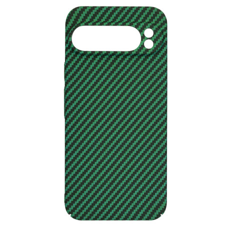Husa Slim Carbon pentru Google Pixel 9 Pro - Protectie Premium FiberShell, Green