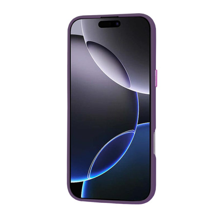 Husa pentru iPhone 16 Pro Max - HaloFrost, PRO Grip, Deep Purple