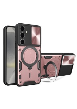 Husa pentru Samsung Galaxy S25 - Guard PRO Anti-Spy - Rose Gold