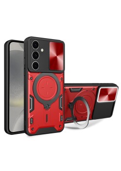 Husa pentru Samsung Galaxy S25 Plus - Guard PRO Anti-Spy - Red